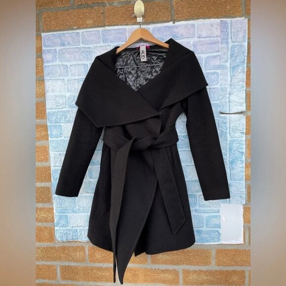 RUD by RUDSAK Trench Coat Notch Lapel  Coats Windproof Jackets Overcoat small - Picture 3 of 15